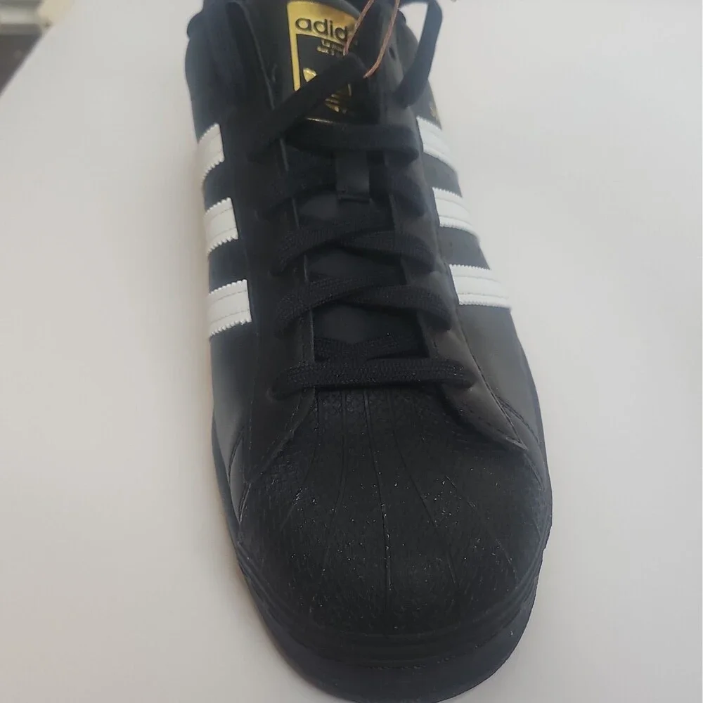 Adidas Superstar Black White Lace Up Casual Sneakers Retro OG EG4959 Men's Sz 13